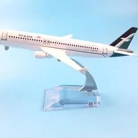 تصویر ماکت هواپیما ایرباس 320 SilkAir سنگاپور کد 3737 