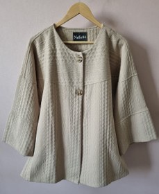 تصویر شنل فیتیله آستین کلوش 