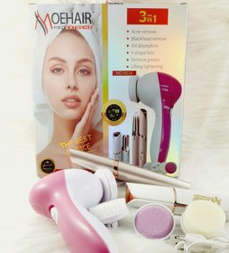 تصویر پک اورجینال مراقبت از پوست Moehair Beauty 3IN1. ماساژور صورت موکن صورت وبدن فلاوزماساژور صورت موکن صورت وبدن فلاوز 