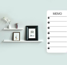 تصویر وایت برد مغناطیسی یادداشت Memo Board سفید 