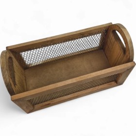 تصویر سبد چوبی فنس دار کد WD6316 