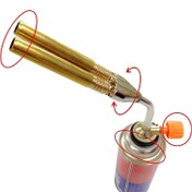 تصویر سرپیک شعله افکن دو لول مدل Twin Brazing Flame 