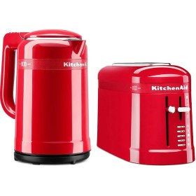 تصویر ست کتری و توستر کیچن اید مدل Queen of Heart KitchenAid Queen of Heart Kettle And Toaster