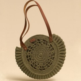 تصویر کیف رافیا خورشیدی 