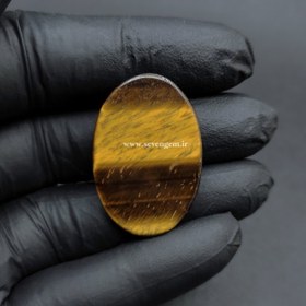 تصویر نگین سنگ چشم ببر (کدA831) 