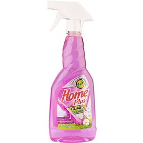 تصویر شیشه پاک کن صورتی 500گرمی هوم پلاس Home Pluss Glass Cleaner 500g