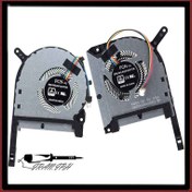 تصویر فن پردازنده و گرافیک لپ تاپ ایسوس مدل FX506 