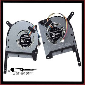 تصویر فن پردازنده و گرافیک لپ تاپ ایسوس مدل FX506 