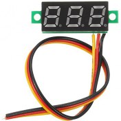 تصویر ماژول ولت متر دیجیتال 0-100 ولت DC Digital DC Voltage Meter Module