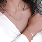 تصویر گردنبند و دستبند ماری 