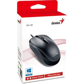 تصویر ماوس جنیوس مدل DX-120 Genius DX-120 Mouse