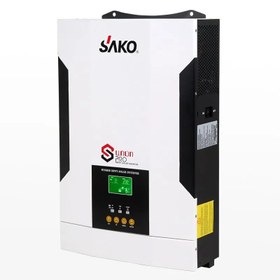 تصویر سانورتر 5.5 کیلووات، 48 ولت، 100 آمپر MPPT برند SAKO مدل SUNON PRO 5.5KW 