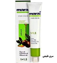 تصویر رنگ مو مارال سری طبیعی شماره 1 تا 10 