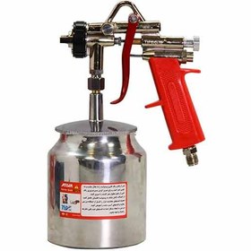 تصویر پیستوله بادی رنگ پاش آروا دو تنظیم کاسه زیر مدل 3102 ا Arva Pneumatic Paint Spray Gun 3102 Arva Pneumatic Paint Spray Gun 3102