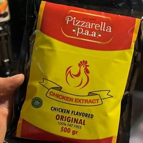 تصویر عصاره مرغ پیزارلا 500 گرم pizzarella paa 