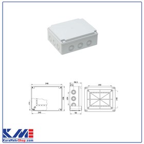 تصویر جعبه تقسیم -درب مات 40208005 