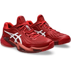 تصویر Asics Court FF 3 کفش تنیس قرمز Novak 1041A361 962 