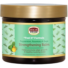 تصویر بالم ضد مو خوره و ضد ریزش رزماری آفریکن پراید-African Pride Peppermint, Rosemary & Sage Strengthening Balm 