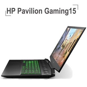 تصویر لپ تاپ گیمینگ استوک اچ پی مدل HP Pavilion Gaming 15 