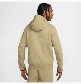 تصویر سویشرت ورزشی مدل Nike Sportswear Tech Fleece Windrunner رنگ زیتونی خنثی/سیاه مردانه نایک 