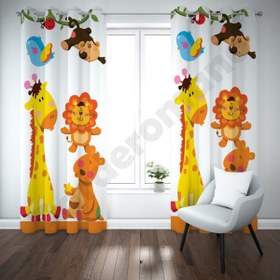 تصویر پنل آماده چاپی مخمل طرح کودک 