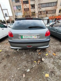 تصویر پژو ۲۰۶ مدل ۱۳۸۷ دنده ای 