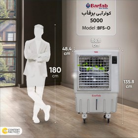 تصویر کولر آبی 5000 برفاب مدل BF5-O Barfab BF5-O Cooler