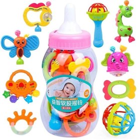 تصویر جغجغه طرح شیشه شیر آیتم 2308/2 