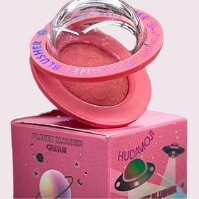 تصویر رژ گونه فضایی هدی موجی 