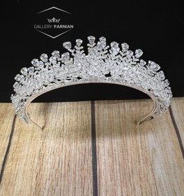 تصویر تاج عروس کد ۹۷۲ Bridal Tiara Code 972