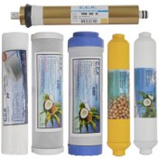 تصویر فیلتر دستگاه تصفیه آب سی سی کا مدل ممبران دار X6 مجموعه 6 عددی 