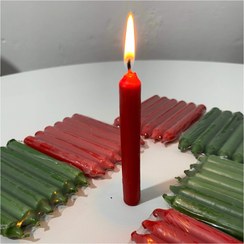 تصویر شمع لاله سقایی رنگی 