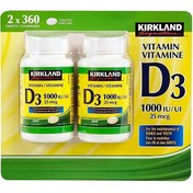 تصویر ویتامین دی کرکلند Kirkland Vitamin D3 