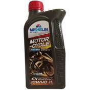 تصویر روغن موتور سیکلت تمام سنتتیک میشلن اٌویل مدل SN 10W-40 حجم 1 لیتر 