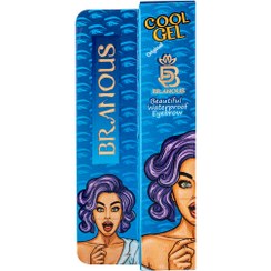 تصویر ژل ابرو برانوس مدل کول حجم ۱۲ میلی لیتر 