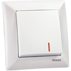 تصویر کلید تک پل ایران الکتریک مدل الیزه iran electric elizeh model