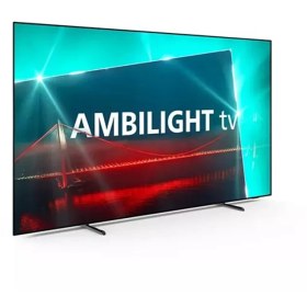 تصویر تلویزیون فیلیپس 65oled718 Philips Ambilight 65OLED718 Smart Android OLED 4K TV 120 HZ (2023)