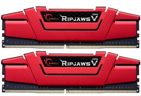 تصویر کیت حافظه 8 گیگابایتی G.SKILL Ripjaws V Series 8GB (2 x 4GB) DDR4 2400MHz G.SKILL Ripjaws V Series 8GB (2 x 4GB) DDR4 2400 Desktop Memory Model F4-2400C15D-8GVR