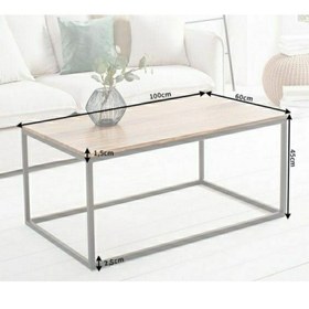 تصویر میز پذیرایی / میز جلو مبلی مینیمال خانه ترنج مدل F701 F501 - Front Table