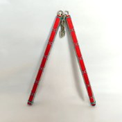 تصویر نانچیکو فلزی با روکش چرم (به همراه کاور اشانتیون) 