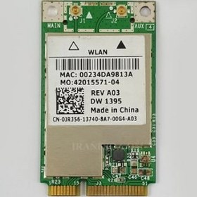 تصویر برد وای فای لپ تاپ WLAN Broadcom Mini PCI DW1395 Express مستطیلی 