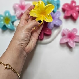 تصویر کلیپس بزرگ پلو مریا - زرد 