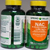 تصویر ان استیل ال سیستئین NAC اسپرینگ والی Spring Valley NAC N-Acetyl Cysteine