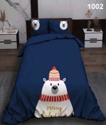 تصویر روتختی لحاف سه بعدی کارینا یک نفره 5 تکه 