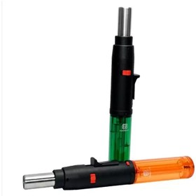 تصویر فندک قلمی تک شعله شفاف 