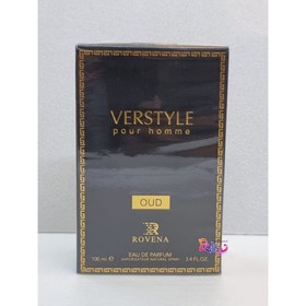 تصویر عطر ادکلن مردانه ورساچه پورهوم عود نویر روونا (Rovena Versace Pour Homme Oud Noir) Rovena Verstyle Pour Homme Oud - Versace Pour Homme Oud Noir