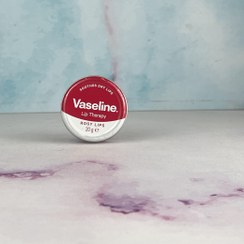 تصویر بالم لب رز گل وازلین Vaseline