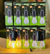 تصویر لامپ شارژی طرح ادیسونی خورشیدی 