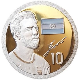 تصویر سکه مدل لیونل مسی Messi 