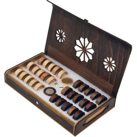 تصویر مهره تخته نرد اعلا طرح سکه 